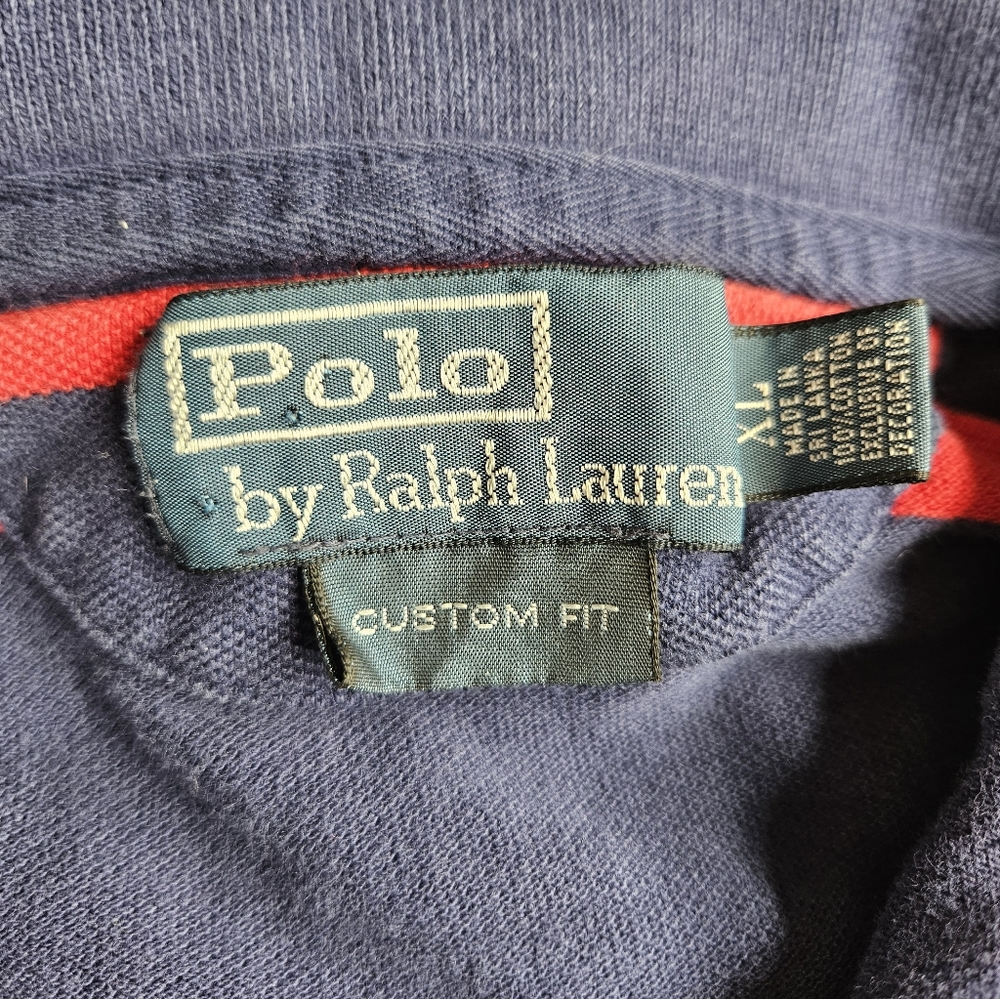 Polo Ralph Lauren Athletic Club Men's Polo Shirt XL Custom Fit Pony Logo Vented - Picture 5 of 9